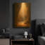 'Rise with the Sun' By r3darch0n Gold Metal Wall Art, 12" x 16"-197759832