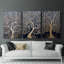 Lanscape Study Series XXXVII - Ensemble de toiles tendues avec châssis Premium - Prêt à être accroché-863472397
