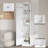 70.87" Tall Narrow Storage Cabinet-1461269719