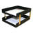 Lester Leather Stackable Paper Organizer