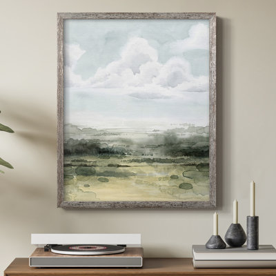 Valley Highlights II Framed Print - Solid Wood