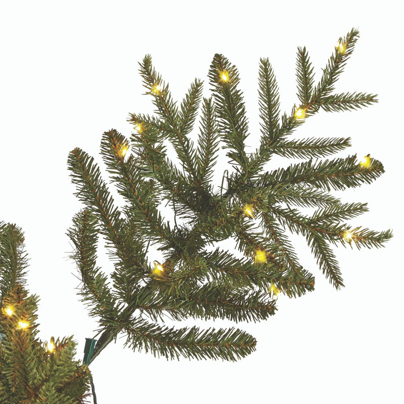 90' Lighted Fir Christmas Tree