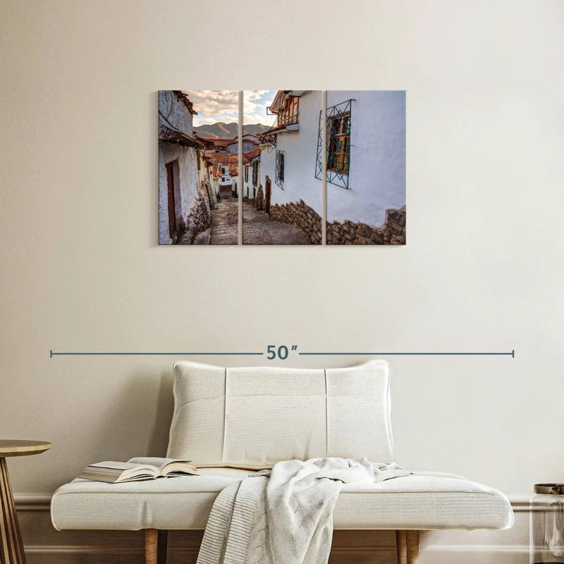 Cuzco Alley Steps, H 20 po x l 33 po