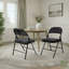 Chaise pliante en tissu Bernadine Basics, paquet de 4-100506999