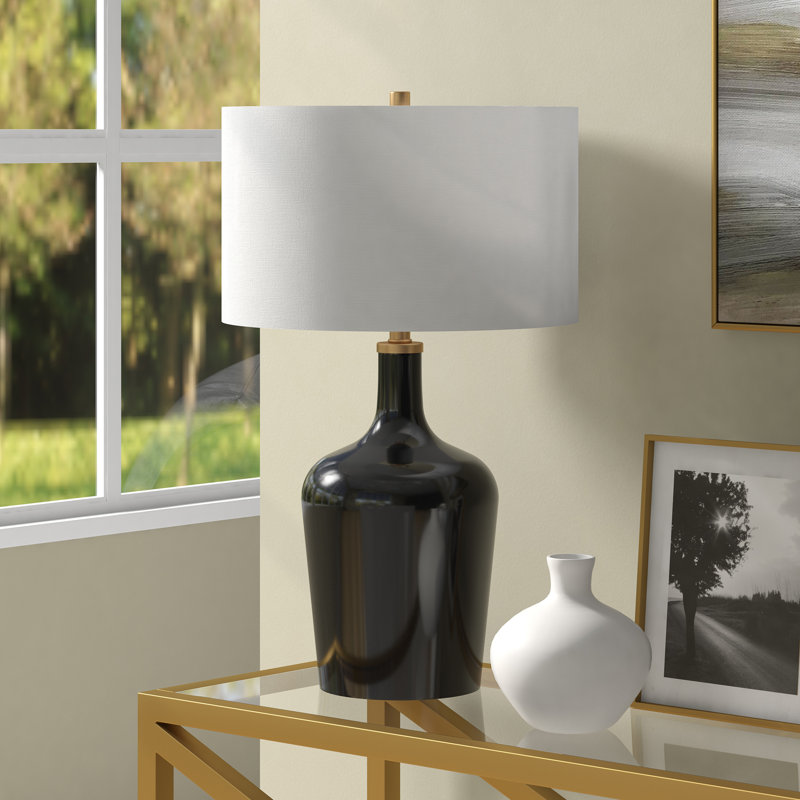 Kylematthew Table Lamp, Black