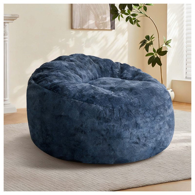 Méridienne à billes Comfort Comfort, Bleu