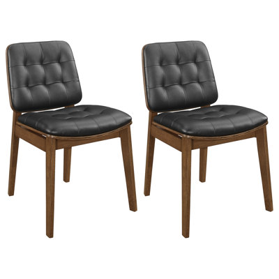 Chaise d'appoint de salle à manger rembourrée Redbridge (ensemble de 2)
