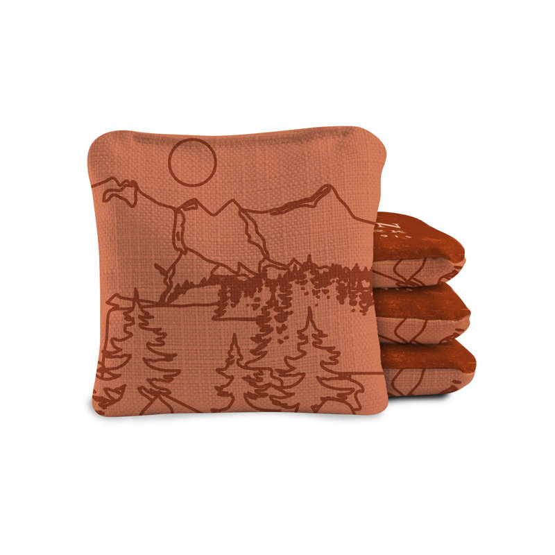 Durasuede Rocky Mountain National Park, H 4 po x l 4 po x P 0,5 po, Rouge