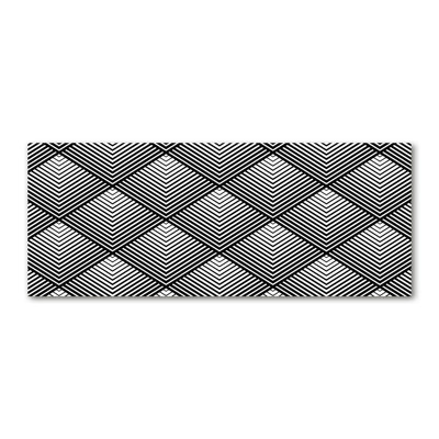 Geometric background 1 Piece Wrapped Canvas Wall Art