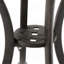 Outdoor 19" Cast Aluminum Side Table