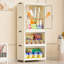 Armoire portative polyvalente avec des caractéristiques avancées pour un rangement efficace des vêtements