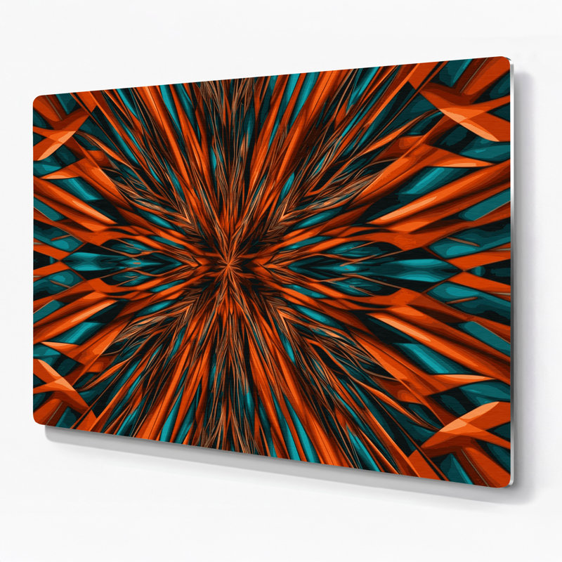Art mural noir Op Art 66, H 24 po x l 36 po