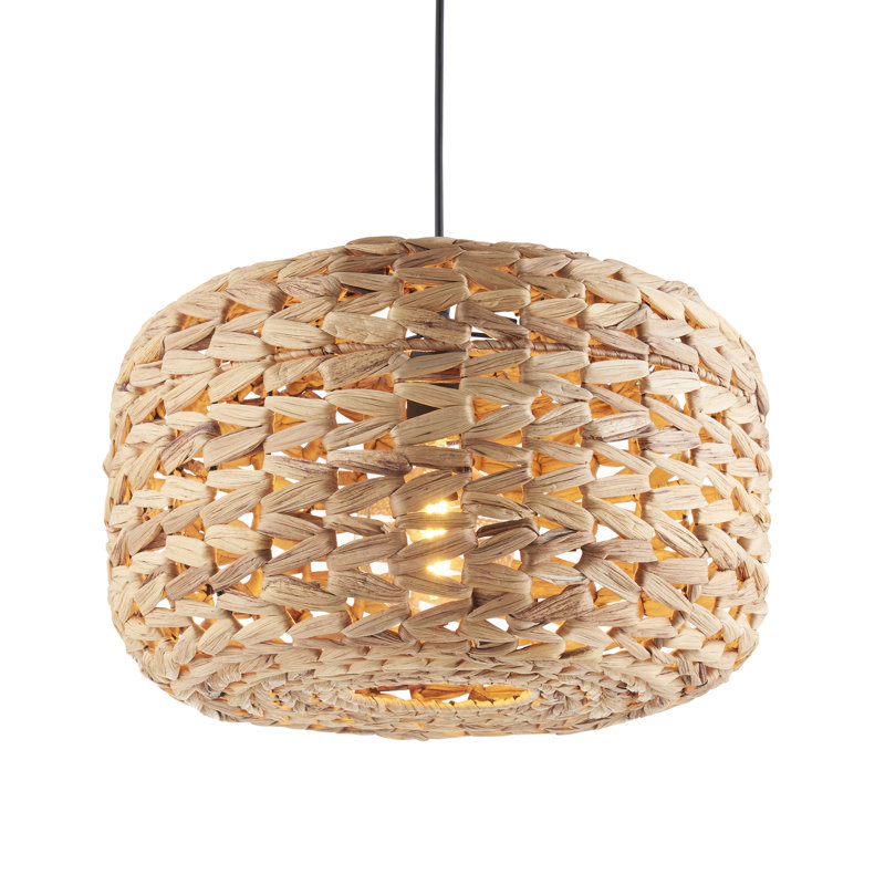 Toca Pendant light Lamp Shade finished in Natural