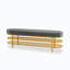 Banc de rangement en métal pour chaussures Miel-1112257612