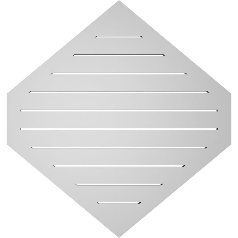 Pente verticale verticale en uréthane Signature, H 1,5 po x l 34 po x L 36 po