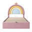 Upholstered Single (3') Ottoman Bed
