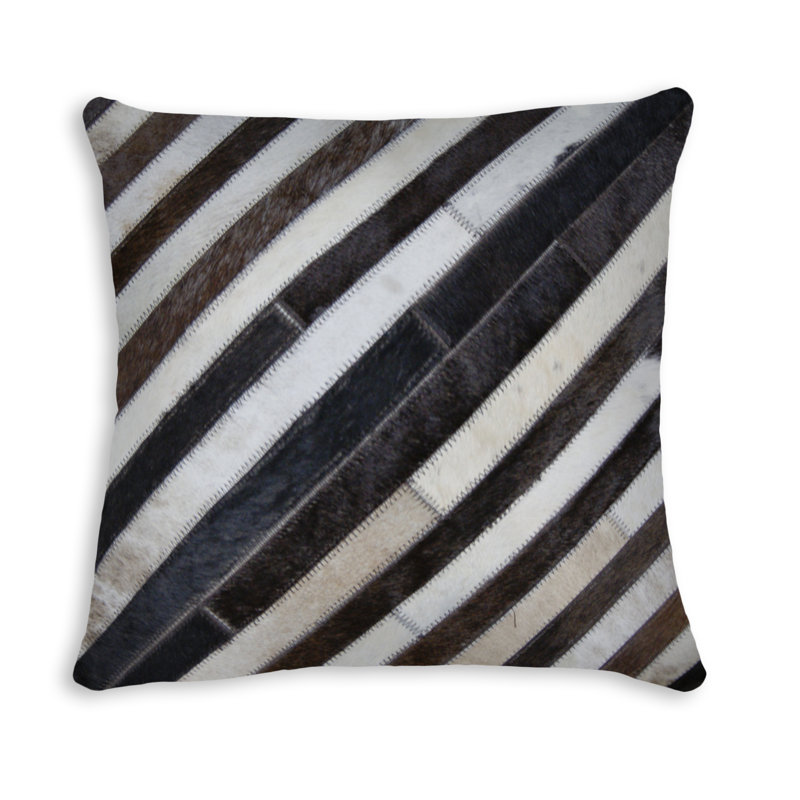  Throw Pillow, Dark Brown