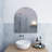 Two Door Steel Frame Arch Shape Medicine Cabinet-69958762
