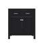 Meuble-lavabo de 30 po avec lavabo intégré et tiroir inclinable-617124812