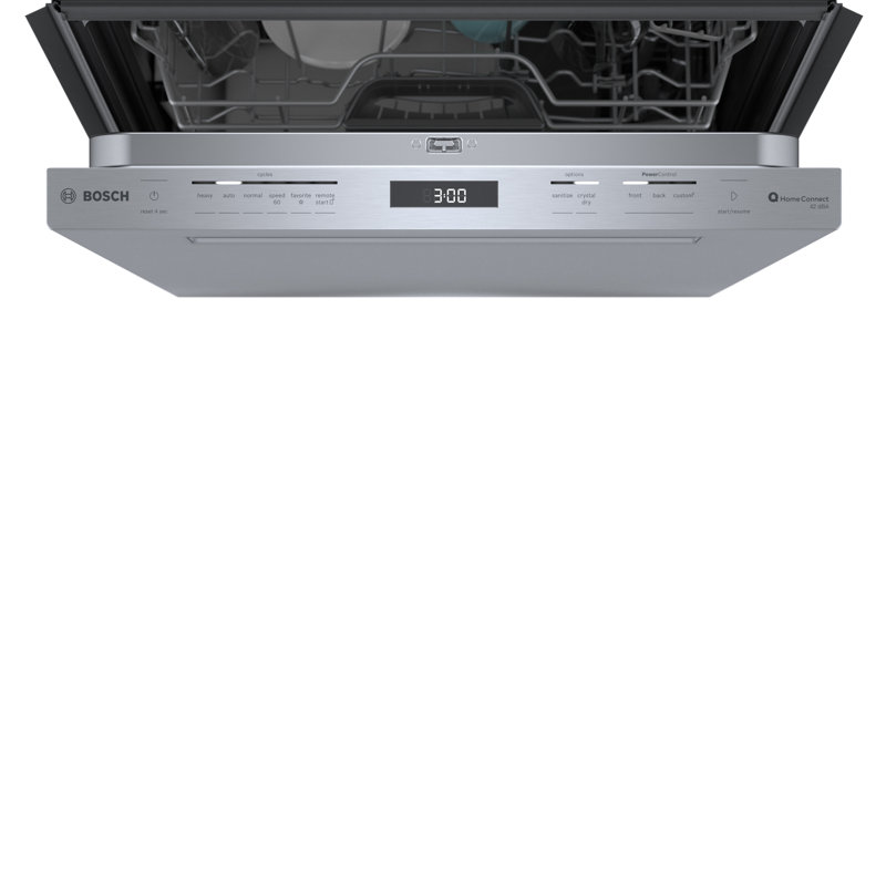 800 Series 24" 42 dBA ENERGY STAR Certified Dishwasher, Stainless Steel