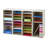Safco® Adjustable Compartment Wood Literature Orga Literature Sorter-51941