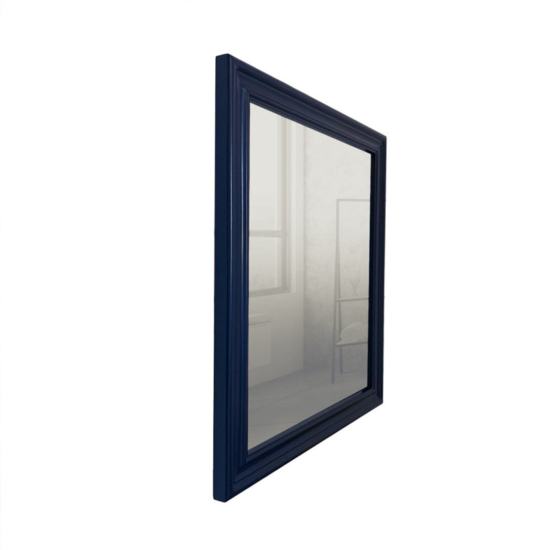 Miroir de salle de bain Kampbell, Bleu