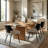 Jilene 19.09'' H Fabric Upholstered Metal Armchair
