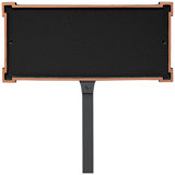New Yorker 2-Line Lawn Address Sign