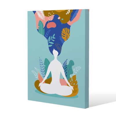 No Title by Andrew Lee - Wrapped Canvas Print