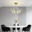 Lustre papillon moderne avec lumière DEL