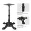 H27,95 Base de table en fonte avec 4 pieds en griffe de tigre, pied de table noir-1899874024