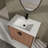 Namitha 30 " W Wall Mounted Wall Mounted 1 Single Vanity Bathroom Vanity With Ceramic Top