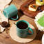 Ensemble de grandes tasses 4 pièces Star Series, brun cannelle-1704566025