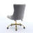 W26.4 inch Wider seat Office Chair,Artificial rabbit hair Home Office Chair with Metal Base,Adjustable Desk Chair Swivel Office Chair,Vanity Chair(Violet)