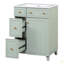 Armoire de meuble-lavabo 24 po avec lavabo en céramique, 2 tiroirs, 1 porte-126202341