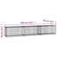 Silver Metal Gabion Wall-71248979