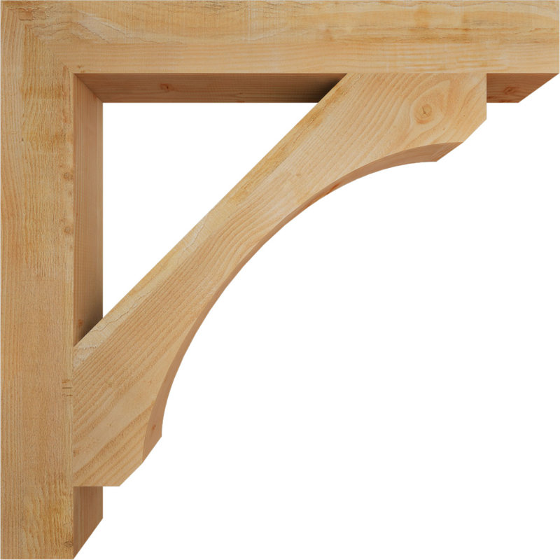 Support pour scie brute héritée bloc l 6 po x P 46 po x H 46 po, Sapin de Douglas, H 46 po x l 6 po x P 46 po