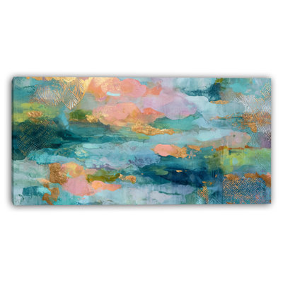 Art mural sur toile Aurora Bloom