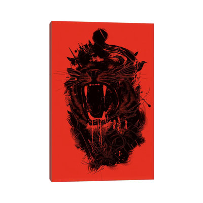 The King by Nicebleed - Print on Canvas