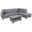 Canapé modulaire en L 103,5 po Crius-299445806-299445807