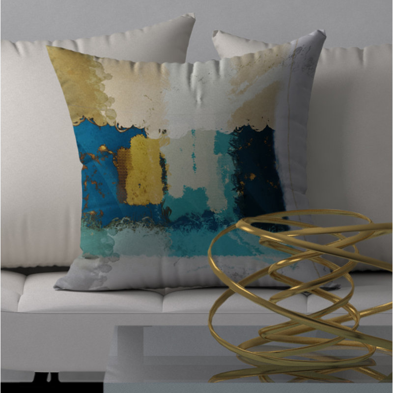 Housse de coussin carrée/insert, 24" X 24"