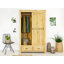 Mcchristian 2 Door Solid Wood Wardrobe