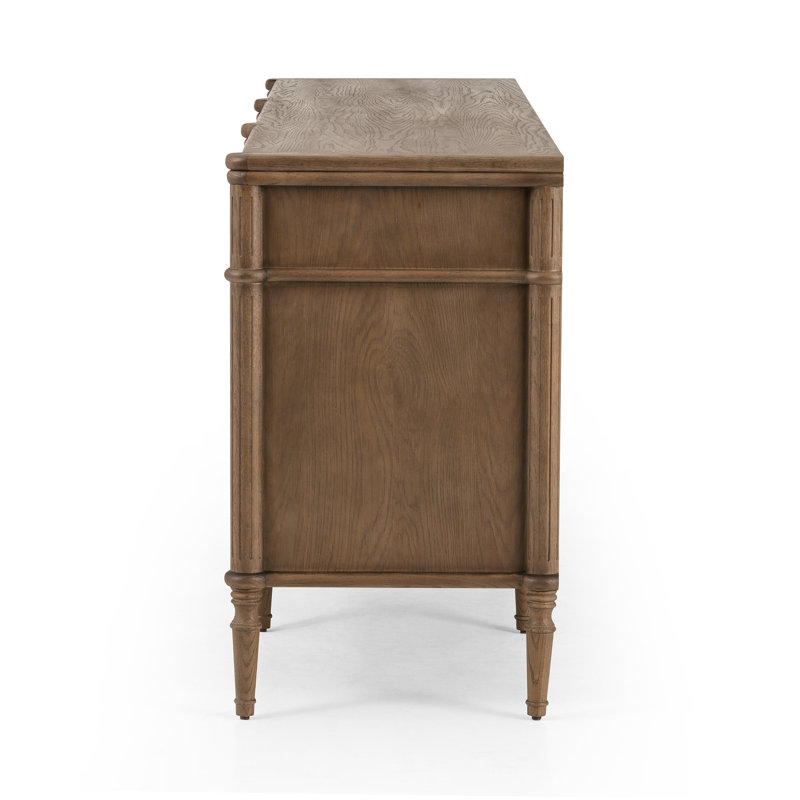 Toulouse 9 - Drawer Dresser, Toasted Oak