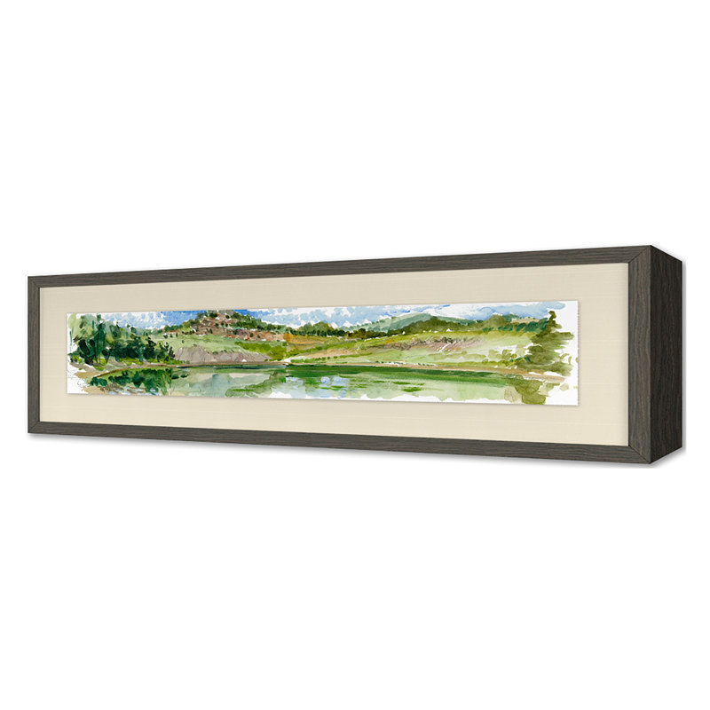 Ski Lake Print by Hoang, Van