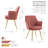 Reyansh Velvet Armchair-1961413236