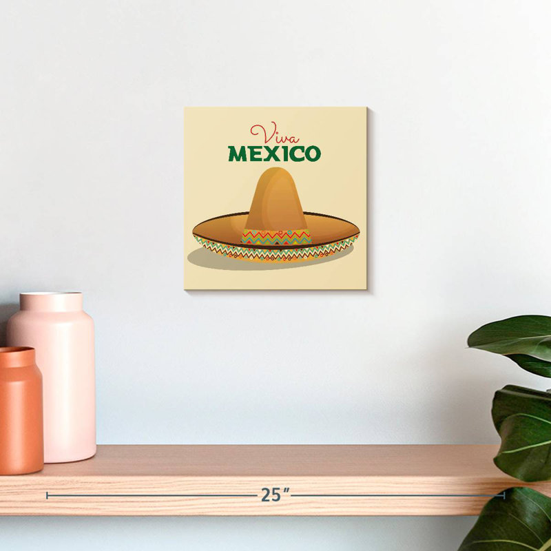 Tergel Viva, Mexique, Sombrero, H 10 po x l 10 po