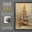 «Christmas Holiday Art», impression encadrée en bois massif-1302033725-1302033715