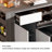 Minimalist Rectangular Telescopic Bar Table