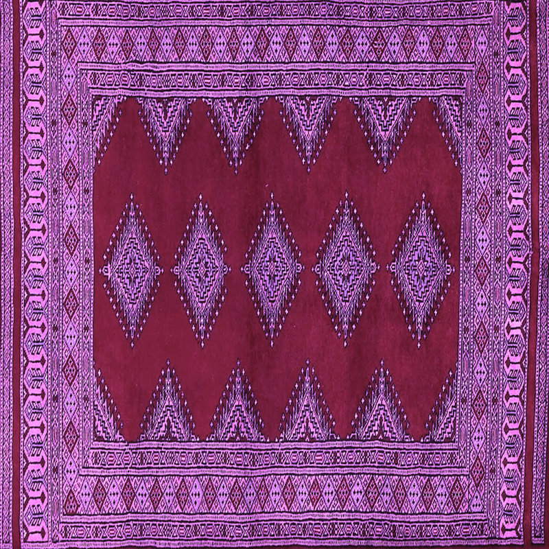 Washable Oriental Indoor Rug, Square 7'