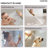 Ceiling Mounted Thermostatic Shower Faucet System, LED 4-Handle 5-Spray Shower Faucet with Music-120287961